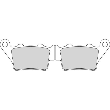 Plaquette de frein Semi-Métal Eco-Friction Route - R90