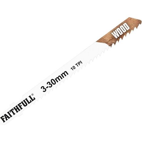 Faithfull Wood Jigsaw Blades Pack of 5 T101B FAIJBT101B (1/2)