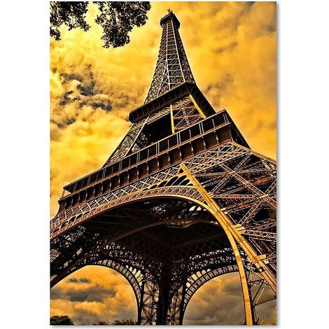 Tableau tour eiffel 7 - 40 x 50 cm (1/4)