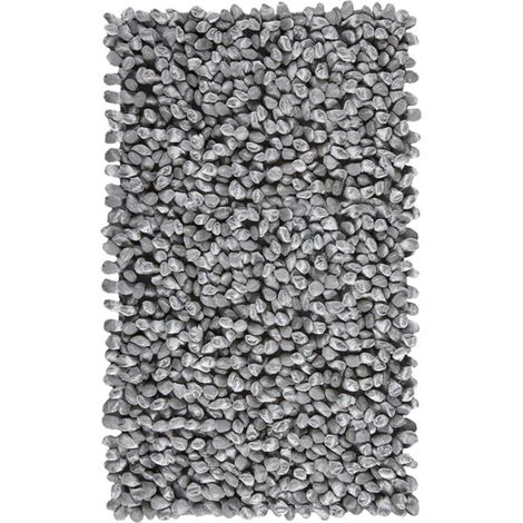 Aquanova Rocca Tapis de bain 70x120cm Gris argenté