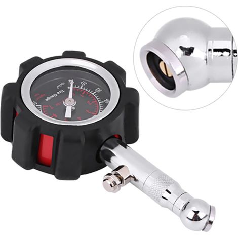 Jauge de Pression des Pneus 0-100 PSI pour Voiture, Camion, Moto, Vélo (1/5)