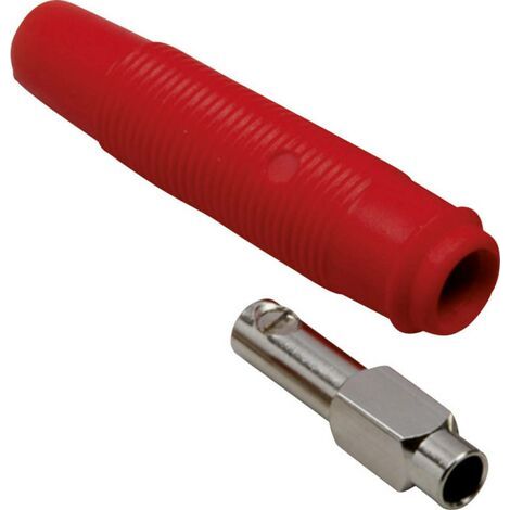 BKL Electronic 072233 Fiche femelle de laboratoire femelle, droit Ø de la broche: 4 mm rouge 1 pc(s) (1/3)