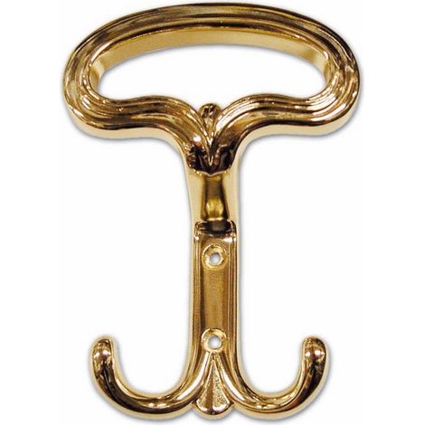 Appendiabiti in Zama Art 2388 Oro Lucido misura 132x96 mm (1/2)