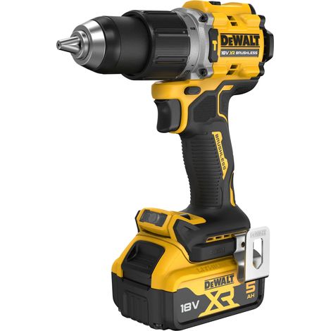 DEWALT DCD805P3T-IT Perceuse à percussion compacte 18V XR brushless 90 Nm avec 3 batteries 5 Ah (1/2)
