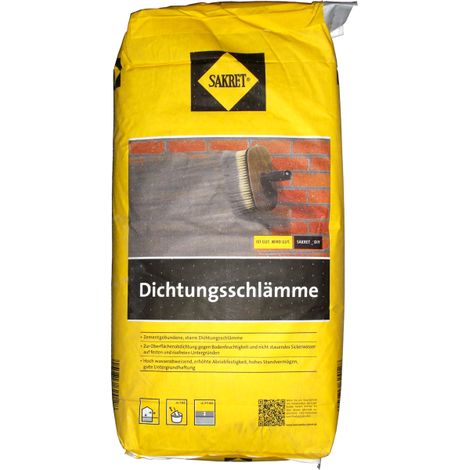SAKRET Dichtungsschlämme 25 kg Wandabdichtung (1/2)