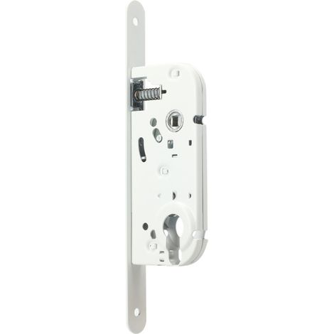 Coffre monopoint à larder clé I 40mm blanc sans gâche - HERACLES - I-L120-40B