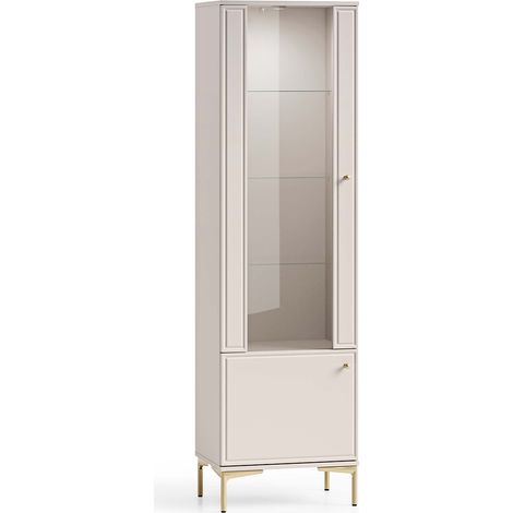 Vitrina Sélène Cachemire con 2 puertas (1/4)