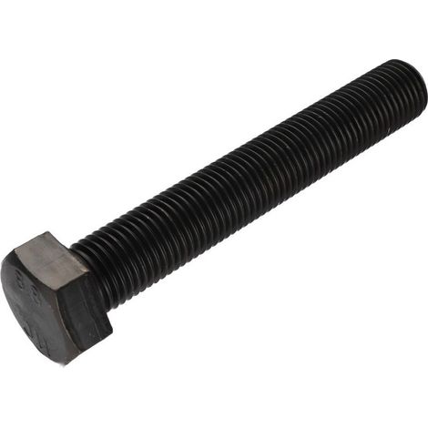 Vis métaux Tête hexagonale TH M30X160 Classe 8.8 Acier brut (1/4)