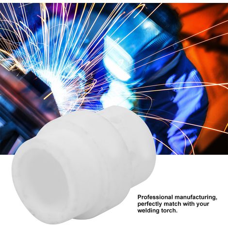 20 pièces diffuseurs de gaz céramique pour torche à soudure MIG MAG Binzel MB 24KD consommables (1/5)