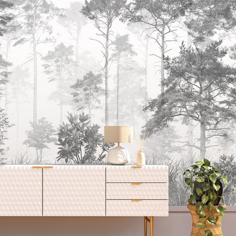 Papier peint panoramique - Forêt - 130 cm x 72 cm (1/4)
