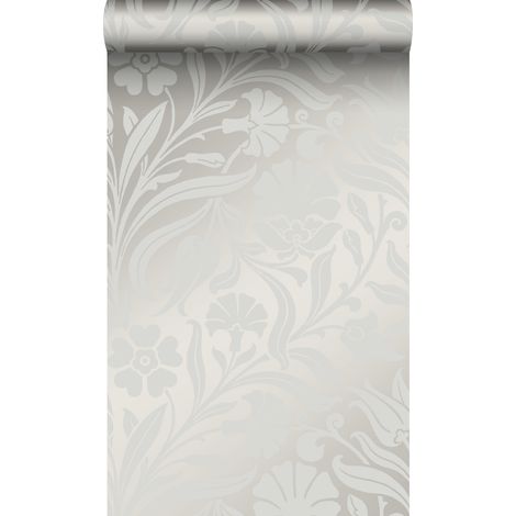 papier peint fleurs gris - Origin Wallcoverings (1/5)