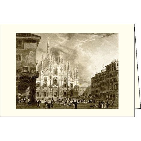 Pass mit Umschlag ITW 015 Milano Piazza del Duomo 2