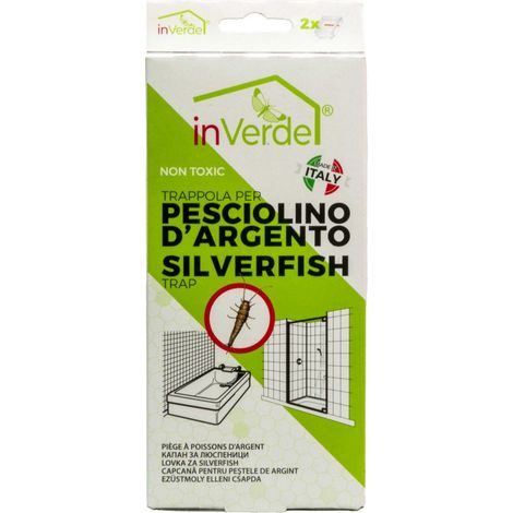 TRAPPOLA PER PESCIOLINO D'ARGENTO 2PZ