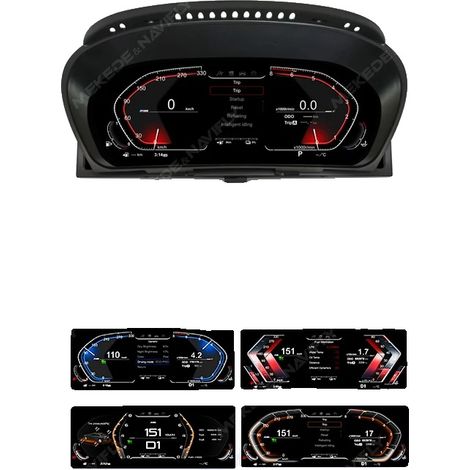 Digitales Instrumentencluster, 1920x720 Auflösung, Plug-and-Play-Kompatibilität, x6 e71 (1/2)