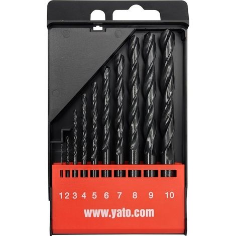 Yato YT-4461 - Set de Metallbohrer hss 10St. 1-10 mm Yato (1/3)