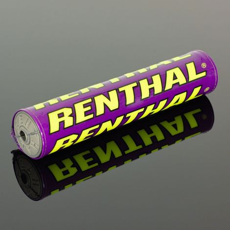 Spugna per volante Renthal SX PAD (240 mm) colore viola con logo Renthal
