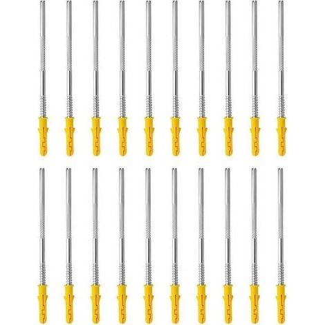 Pair Lot de 20 Équerres Étagères Murales Invisibles, Support Fixation Etagere Placard Murale Invisible, Consoles et Taquets pour Étagères, Parfaites pour Une Installation Verticale et Solide pour Étag