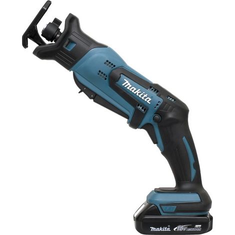Makita – Scie sabre 18V DJR183RYJ – 2 batteries 1,5Ah – Moteur Brushless – Capacité de coupe 50mm bois et métal – Coffret Makpac