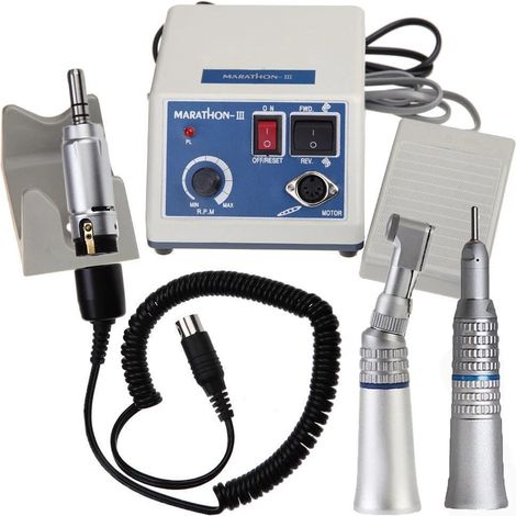 Micromoteur électrique de laboratoire - Micromoteur dentaire - Polissage N3 + 35 K - Centrifugeuse de table - Dentiste - Micro moteur - Ponçage - Micro moteur portable - Centrifugeuse électrique (1/5)