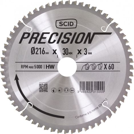 Trapezförmige Zahnprothese für stationäre Maschinen ø 216 mm 60 30 3