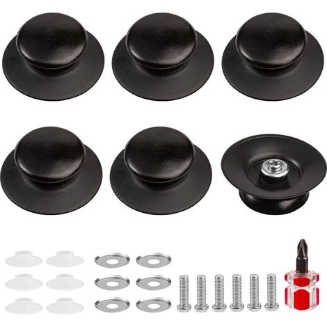 Lot de 6 couvercles de cuisine universels pour casseroles et poêles, cuisson et pâtisserie (1/5)