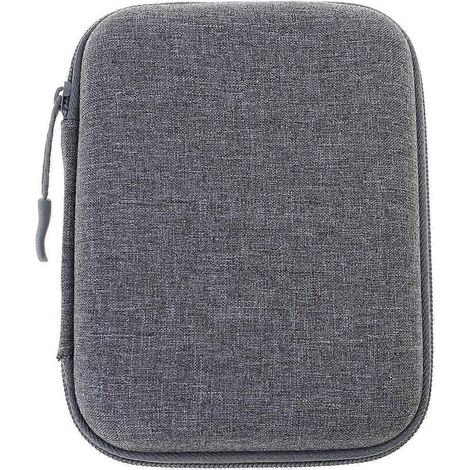 Étui de rangement portable en EVA avec fermeture éclair pour écouteurs et câbles de données (1/5)