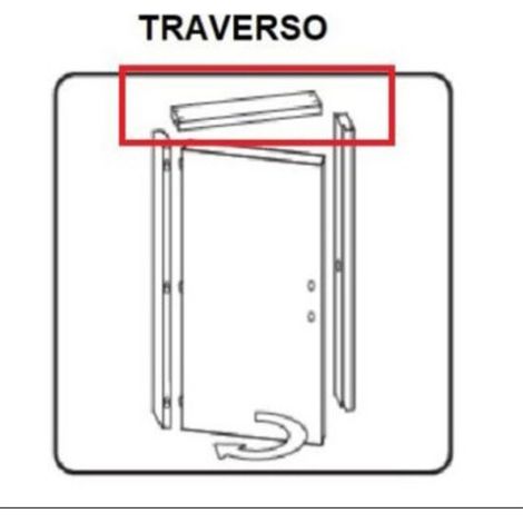 R TRAVERSO BATTENTE X PORTA MICROTEC 210X90 ROVERE GRIGIO