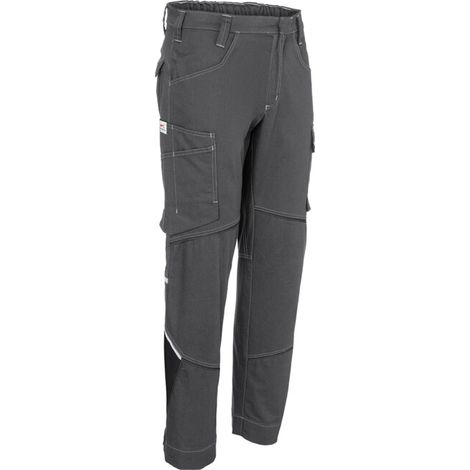 Pantalon Kübler ICONIQ cotton anthracite/noir Forme 2340 Taille 52