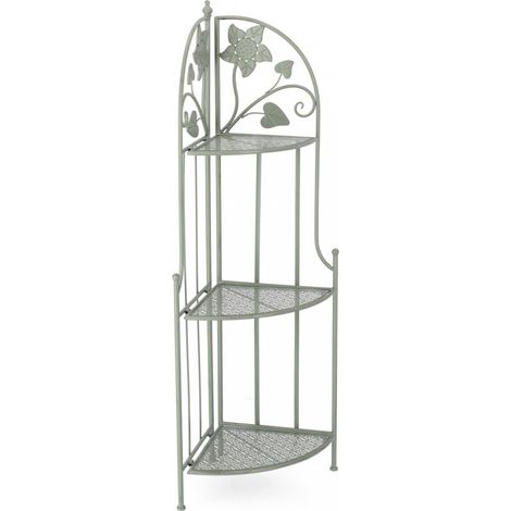 Angoliera "Harriet" porta oggetti, mobile per interno -3 ripiani (1/5)