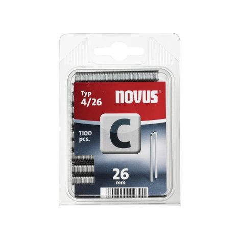 Agrafe Typ C a 1100 unités Nr. 4/26 Vz Novus (1/3)