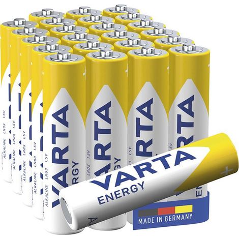 VARTA Batterie Energy Micro AAA 24er Cube Alkaline
