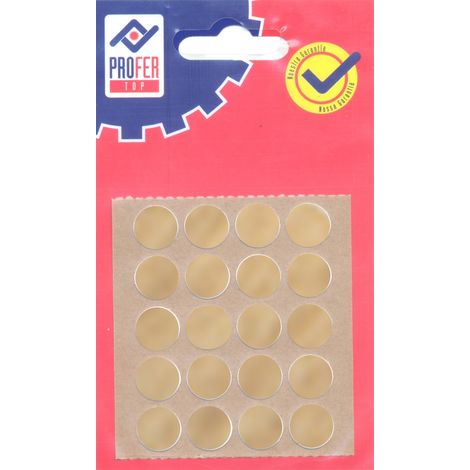 TAPPINO ADESIVO ROVERE BL 20 PZ - 13 MM