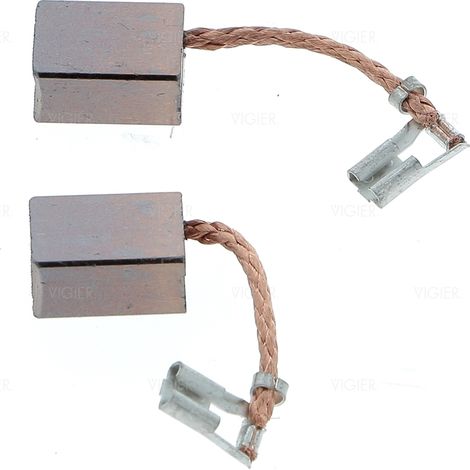 JEU DE CHARBON PERFORATEUR 8X12.5X16.7MM ORIGINE TE7A HILTI CHTE7A Hilti (1/3)