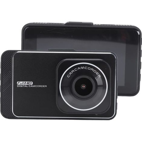 Dash Cam, Enregistreur de Caméra de Tableau de Bord de Voiture 1080P avec Objectif Grand Angle de 170 Degrés, Enregistrement en Boucle de Support, Allumage Automatique, Fonction (1/5)