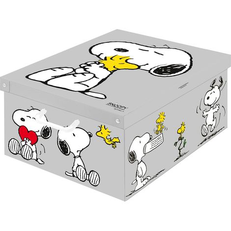 SCATOLA COLLECTION SNOOPY 39X50X24CM KANGURU BIANCHERIA OGGETTI (1/4)