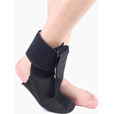 Chaussettes pour fasciite plantaire, attelle de nuit pour fasciite plantaire, orthèse orthopédique réglable pour pied tombant, attelle de nuit pour (1/5)