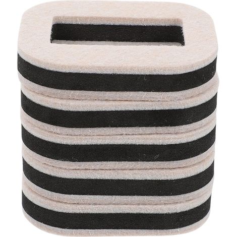 5 Reteneurs De roulettes pour Chaise De Bureau Tampons en Feutre pour roulettes Protection du Sol Et Réduction du Bruit pour Chaise Canapé Bureau Et Lit (1/4)
