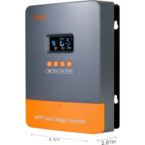 Contrôleur de Charge Solaire, Technologie MPPT, Large Compatibilité de Batterie, MPPT 60A (1/2)