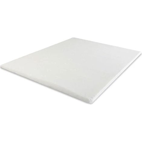 Topper Memory Materasso Sfoderabile Con Elastici Agli Angoli 7 Zone Altezza 4cm, misuraMatrimonialecoloreAltezza 4cm (1/4)