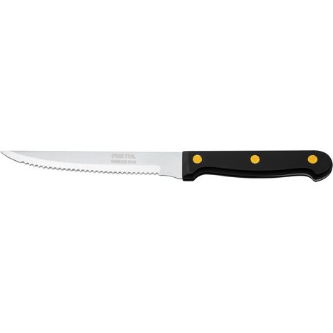 Cuchillo de sierra con mango de plástico - 13 cm