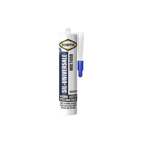 12 x BOSTIK SIL-UNIVERSALE 280 ML TESTA DI MORO CART