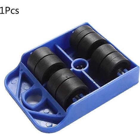 Outil de déménagement 1 pièce pour meubles et objets lourds : lève-meubles, patin de déménagement, rouleau de retrait et de manutention. (1/5)