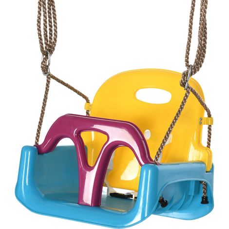 Altalena 3-in-1 Sicherheitsseil und -gurt für Kinder (drinnen/draußen), 9–36 Monate, Blau