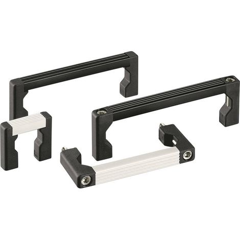 Rohde UG-02.100.04 Maniglia per viti cilindriche Nero (L x L x A) 114 x 12 x 40 mm 1 pz. (1/2)