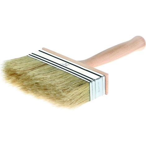 Pennello per carta da parati con motivo decorativo, 150 mm, in legno