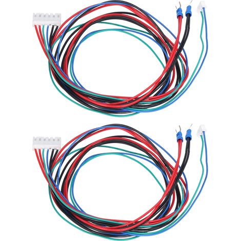 Câble Chauffant pour Imprimante 3D A8, A6, A8 PLUS, E16 - Lot de 2 Pièces 90cm (1/5)