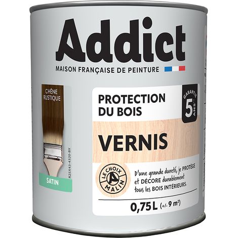 Vernos Addict Bois Satin Chêne Rustique 750ml - Addict