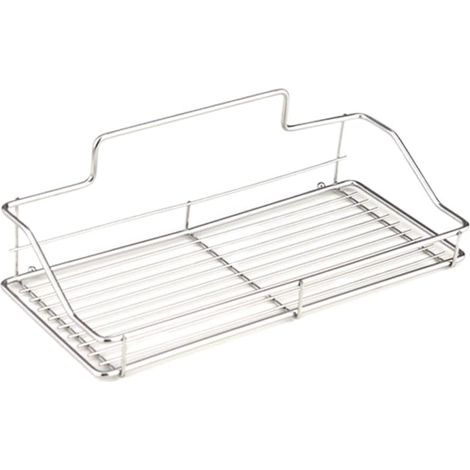 Estantería de baño de acero inoxidable sin necesidad de taladrar, práctica estantería para champú y accesorios, diseño discreto que no deja marcas (25105cm) (1/4)