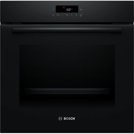 Bosch Serie 4 HBA572BB4. Dimensione del forno: Media, Tipo di forno: Forno elettrico, Capacità interna forno totale: 71 L. Posizionamento dell'apparecchio: Da incasso, Colore del prodotto: Nero, Ti... (1/5)