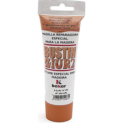 BAKAR masilla reparadora madera embero 120gr base solvente , La MASILLA REPARADORA MADERA EMBERO 120gr de la marca König es un producto esencial para la repa (1/5)